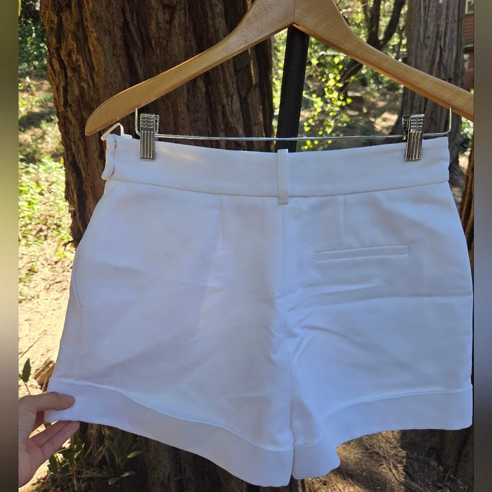 Alexandre Vauthier Womens‎ White Shorts Size 38